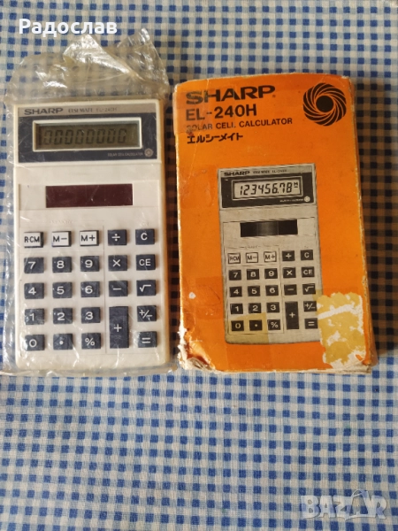 стар японски калкулатор SHARP, снимка 1