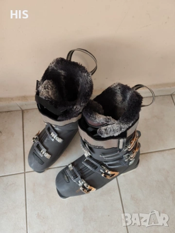 Ски обувки Rossignol с подплата мериносова вълна, 27.5 (42.5 размер), графит