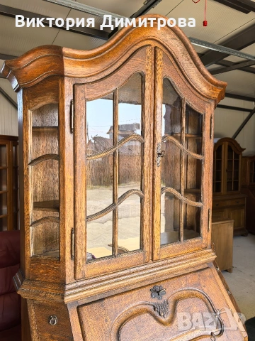 Антично Писалище / секретар, снимка 2 - Секции и витрини - 53866310