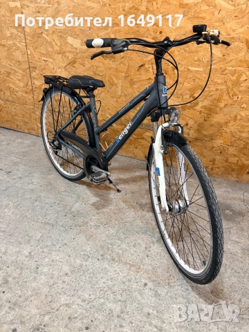 28цола Berger алуминиев дамски градски велосипед колело[24ck-Shimano], снимка 2 - Велосипеди - 52869176