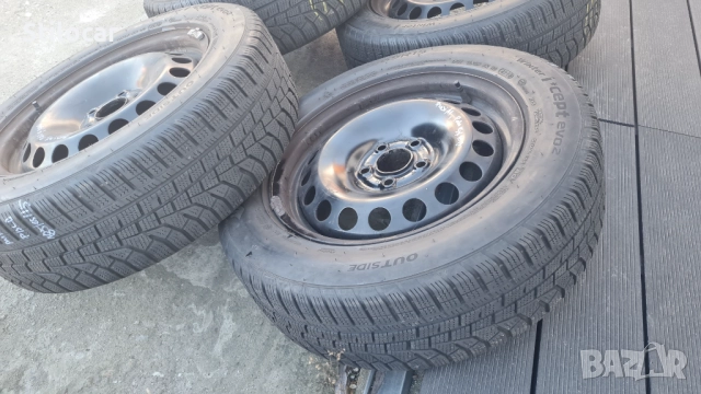 Джанти с гуми AUDI A1,VW POLO 5X100 15ки , снимка 3 - Гуми и джанти - 52614234