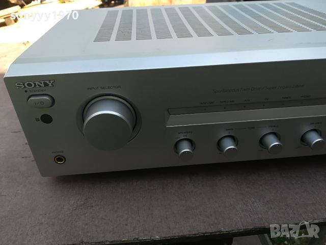 SONY STEREO AMPLIFIER-ВНОС SWISS 3004241039, снимка 1 - Ресийвъри, усилватели, смесителни пултове - 45521732