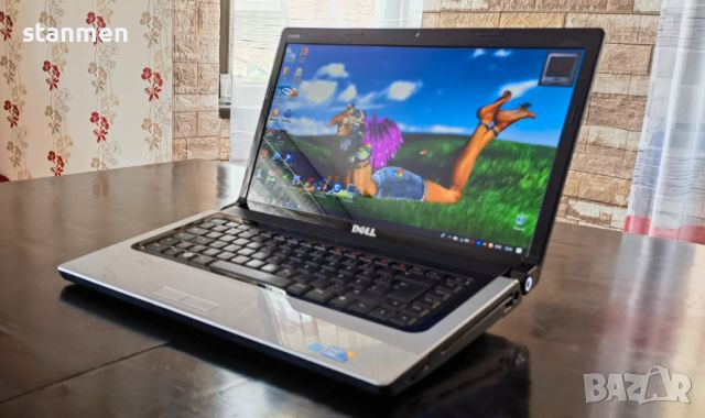 Продавам лаптоп Dell Studio 1558/15.6сKам/4x2.4ghzТhr/4gb/500gb/HD5470/Св.Клав/Профилактиран/DVDrw  , снимка 1