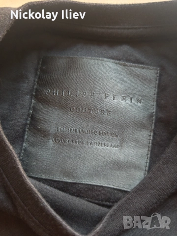 Оригинална тениска на Philipp Plein , снимка 2 - Тениски - 52215254