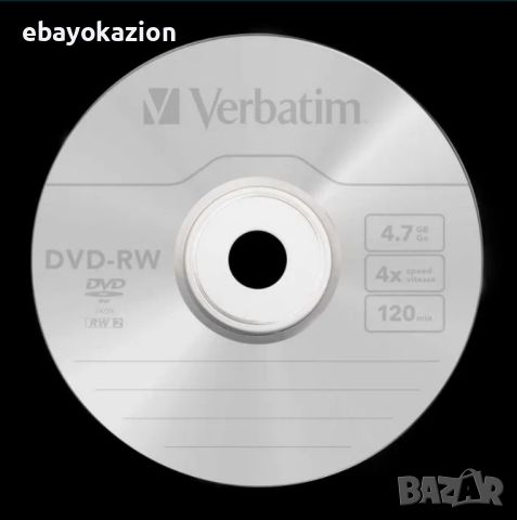 	VERBATIM DVD-RW, SERL - най-доброто качество и цена. Гаранция !!!, снимка 7 - Декове - 45078586