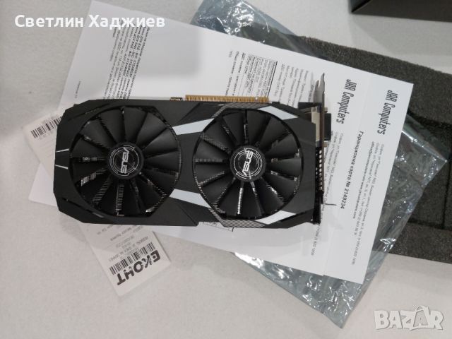 Видео карта ASUS RX580 DUAL 8GB GDDR5, снимка 9 - Видеокарти - 45830296