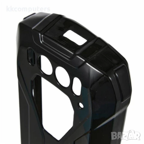 Гъвкав TPU Калъф + Скрийн Протектор за Blackview BV7300 – Прозрачен / Черен, снимка 4 - Калъфи, кейсове - 50857724
