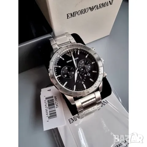 Emporio Armani AR11241 Mario Chronograph, снимка 2 - Мъжки - 47393336