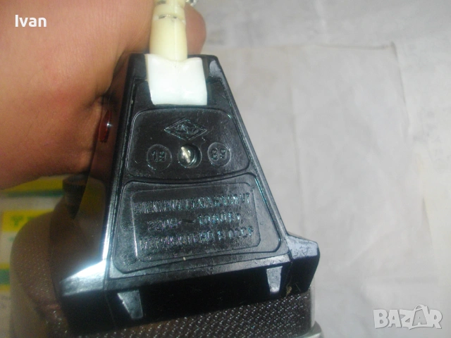 Нова СССР 1987г. ЕЛЕКТРИЧЕСКА ЮТИЯ 1000 Вата Модел УТ произвеждан за България НРБ с терморегулатор, снимка 16 - Ютии - 54011042