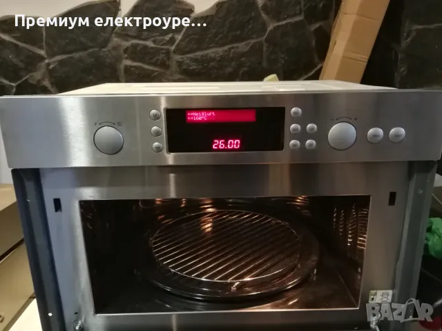 Комбинирана микровълнова фурна за вграждане Bosch ( 34L ) с ГАРАНЦИЯ !, снимка 4 - Печки, фурни - 49875024