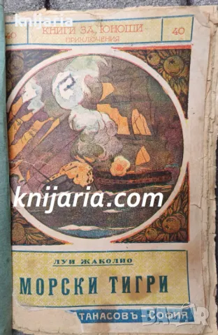 Книги за юноши Приключения номер 40: Морски тигри