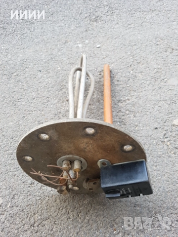 Фланец с нагревател и термостат за бойлер 80 литра , снимка 2 - Бойлери - 52134450