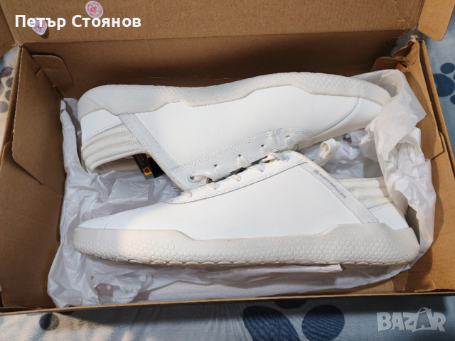 Мъжки сникърси от естествена кожа Caterpillar №46, снимка 10 - Спортно елегантни обувки - 53793068