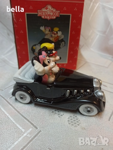 3 НОВИ ПОРЦЕЛАНОВИ ФИГУРИ НА УОЛТ ДИСНИ,МИКИ МАУС И ПЪРСИ ОТ ПОКАХОНТАС, снимка 3 - Антикварни и старинни предмети - 52018415