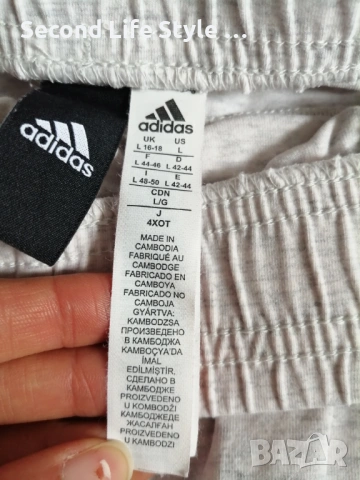 Adidas оригинални дамски спортни къси панталонки - шорти р-р L, снимка 13 - Къси панталони и бермуди - 54019616