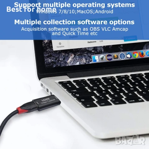 4K HDMI карта Cam Link  за видеозаснемане от Extenuating Threads, снимка 5 - Друга електроника - 50630982