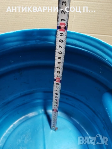 Старо Соц Българско Пластмасово Буре, Бидонче. / 18 Литра! / НОМЕР 1536., снимка 8 - Антикварни и старинни предмети - 53660881