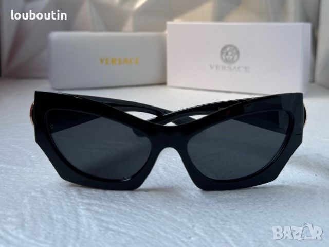 Versace 2024 дамски слънчеви очила котка VE4450, снимка 6 - Слънчеви и диоптрични очила - 45446002