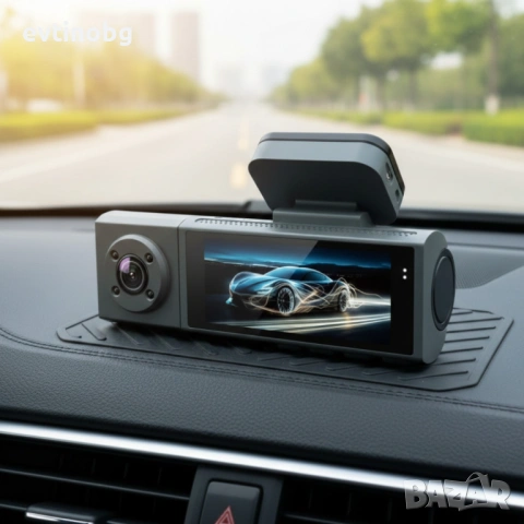 Видеорегистратор Vehicle BlackBox DVR FULL HD 1080 + задна камера, снимка 3 - Аксесоари и консумативи - 53779979