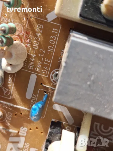 Power Supply BN44-00342B Samsung LN55C650L1R for 55 inc DISPLAY LTY550HJ01, снимка 3 - Части и Платки - 49888600