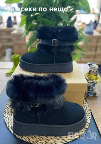 UGG Дамски Меки Топли Зимни Боти ЮДЖИДЖИ - Налични Различни Цветове Код E1128, снимка 2 - Дамски боти - 52658302