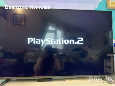 Playstation 2 - SCPH 75003 + адаптер PS2 към HDMI +2 игри В ОТЛИЧНО СЪСТОЯНИЕ, снимка 3 - PlayStation конзоли - 52870465