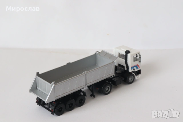 HERPA H0 1/87 DAF 95 САМОСВАЛ ГОНДОЛА КАМИОН МОДЕЛ, снимка 7 - Колекции - 53655049