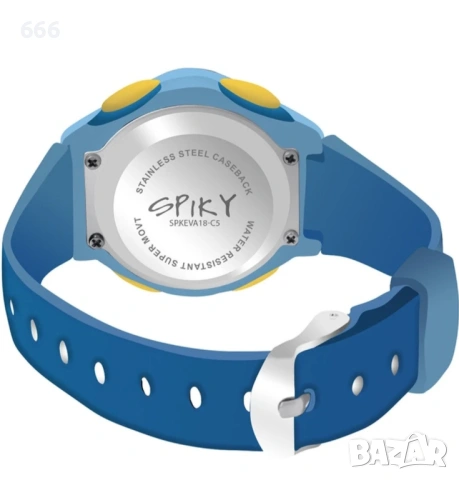 SPIKY дигитален спортен часовник за деца | Многофункционален, светещ дисплей., снимка 9 - Детски - 54070466