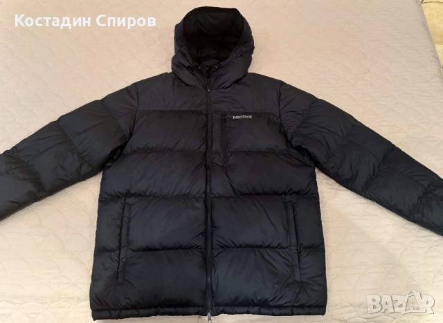мъжко пухено яке Marmot Guides Down Hoody XXL, снимка 4 - Якета - 52798377