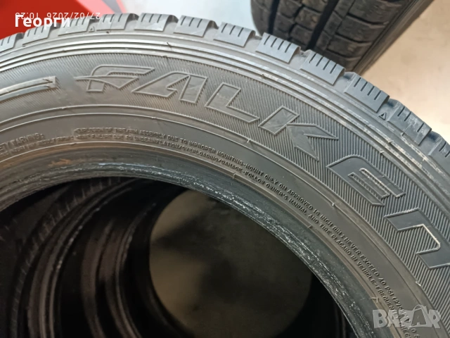 2бр.зимни гуми 195/65/16C Falken, снимка 5 - Гуми и джанти - 53663484