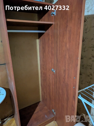 3 броя еднокрилни гардероба (модулни) – отлично състояние, могат да се комбинират, снимка 2 - Гардероби - 52878430