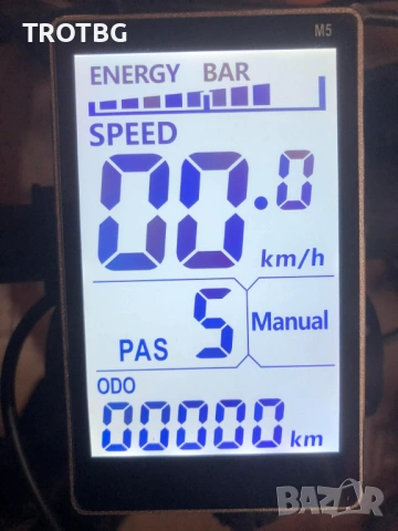 M5 дисплей за електрически велосипеди, 5-pin, снимка 7 - Друга електроника - 53841671
