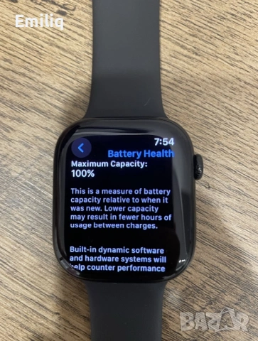 Apple Watch Series 10 GPS алуминиев, 46мм, снимка 2 - Смарт гривни - 51538377