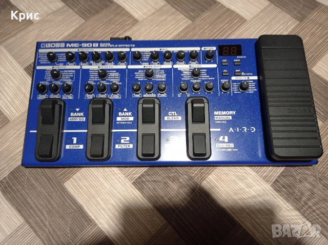 Продавам нов процесор за бас китара BOSS ME-90 B