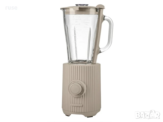 НОВИ! Блендер 600W стъклен съд 1.75л лед, шейкове, смути, супи, снимка 6 - Блендери - 50594457