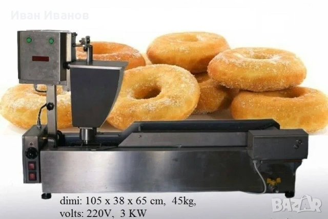 Понички Машина за понички, снимка 9 - Обзавеждане за заведение - 53709235