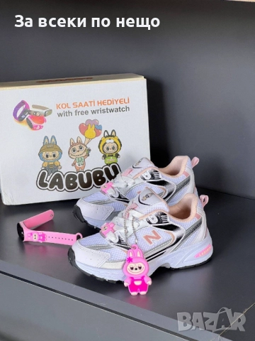 New Balance Labubu Детски Маратонки🔝Детски Спортни Обувки Ню Баналс Лабубу Код E858, снимка 6 - Детски маратонки - 51728002