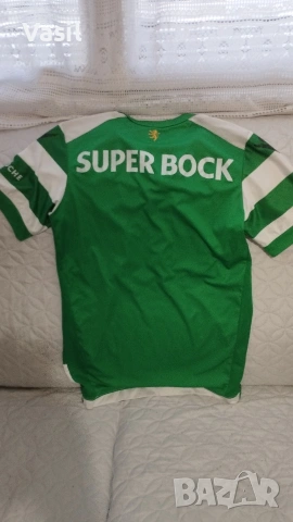 Тениска Спортинг с бродерии, снимка 2 - Тениски - 53839763