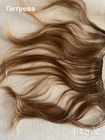 Естествена коса 2 реда , снимка 2 - Аксесоари за коса - 45058398