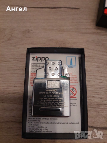 Zippo butane газ пълнител с единичен джет, снимка 4 - Запалки - 53990888