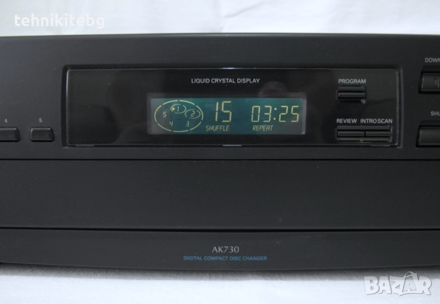 ⭐⭐⭐ PHILIPS AK730 ⭐⭐⭐ Отличен 5-дисков CD ченджър, снимка 3 - Аудиосистеми - 25468650