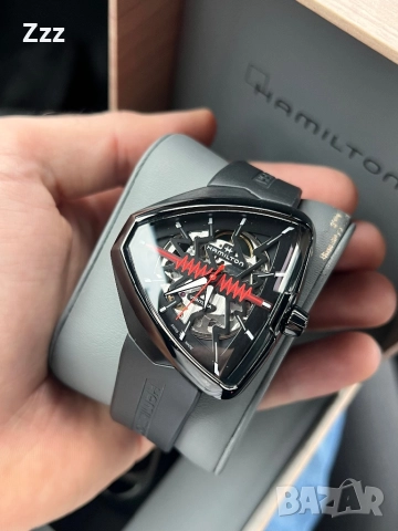Hamilton Ventura Elvis 80 Skeleton H24535331, снимка 9 - Мъжки - 52337354