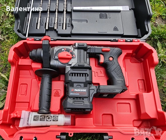 Акумулаторен перфоратор Parkside PBHAP 20 Li A1 , 1.9 J, снимка 2 - Перфоратори - 54117532