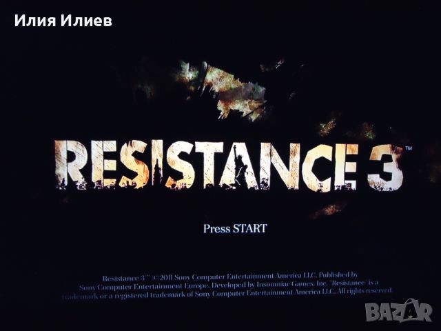 Resistance 3 Platinum PS3, снимка 5 - Игри за PlayStation - 45125457