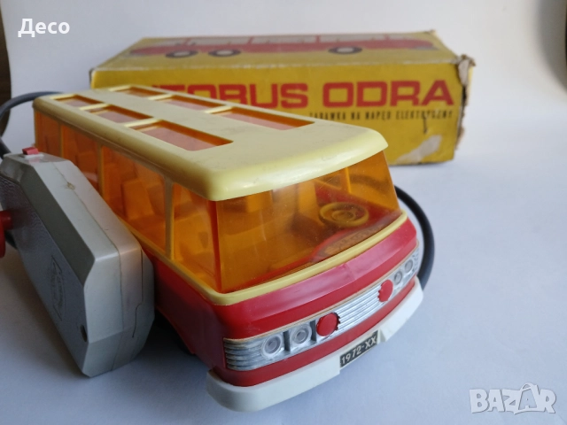 Стара полска играчка автобус., снимка 4 - Колекции - 52865751