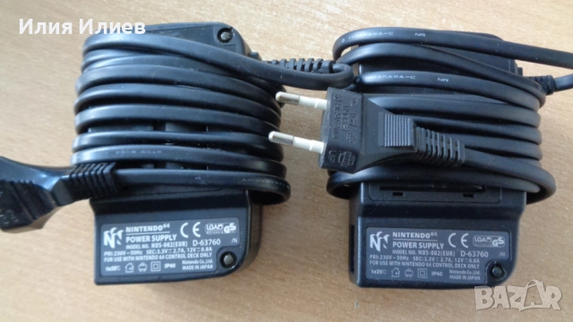 NINTENDO 64 Power Supply - оригинално захранване, снимка 4 - Аксесоари - 51758943