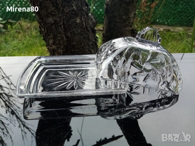 Кристален съд за масло, снимка 3 - Други - 54151719