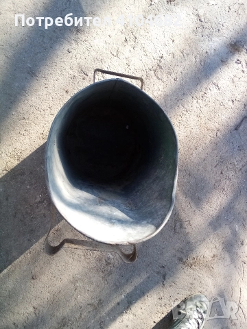ретро метална кофа за въглища , снимка 2 - Антикварни и старинни предмети - 52799558