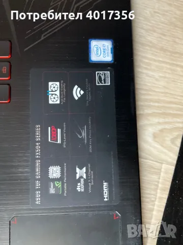 Лаптоп Asus Tuf gaming FX504G, снимка 2 - Лаптопи за игри - 49491714