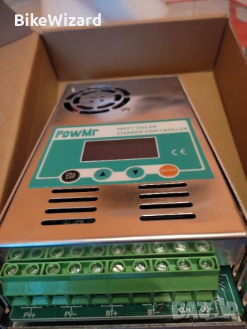 PowMr MPPT Контролер за слънчево зареждане 60 amp 48V 36V 24V 12V Auto - Макс. 160VDC вход, LCD НОВ, снимка 8 - Друга електроника - 45784135